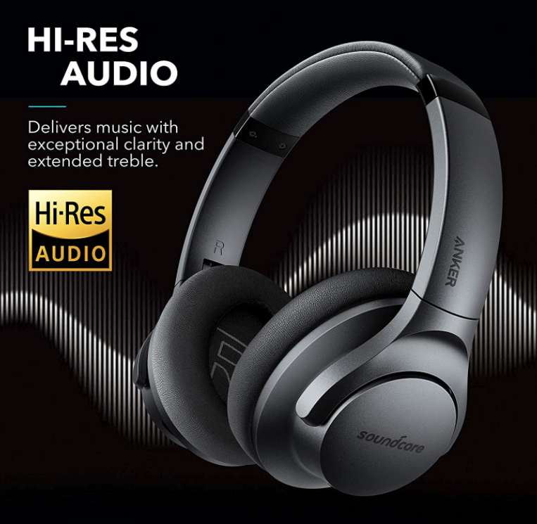 Anker Soundcore Life Q20 Hybrid Active Noise Cancelling Headphones