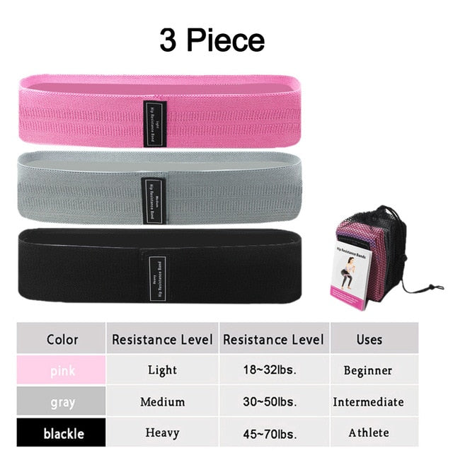 T-Flex Fabric Resistance Bands Set