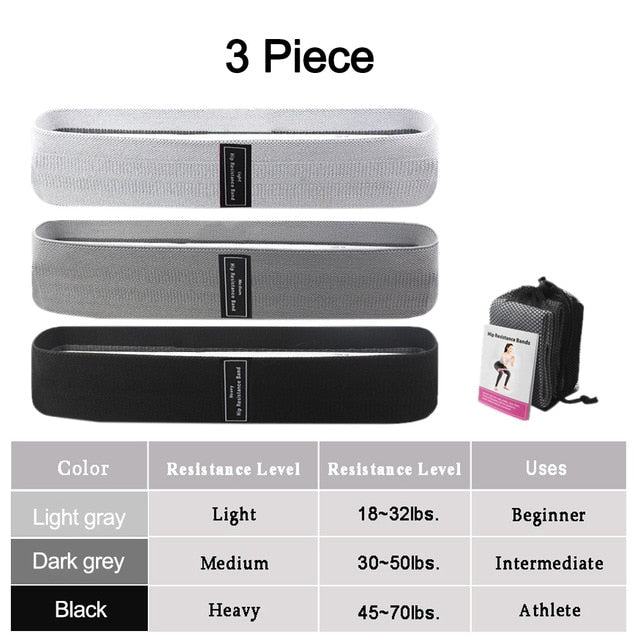 T-Flex Fabric Resistance Bands Set