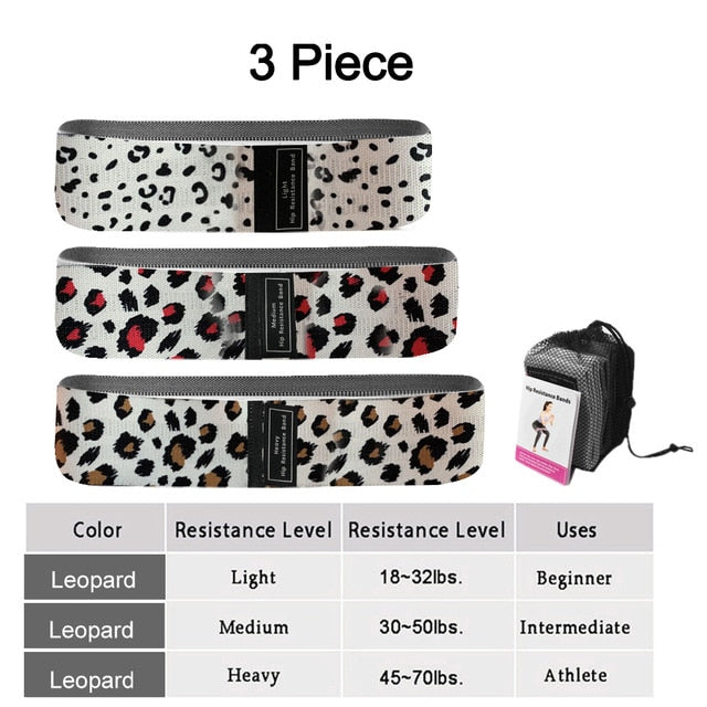 T-Flex Fabric Resistance Bands Set